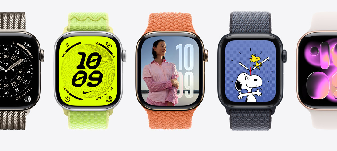 Apple Watch Zifferblätter: Orientierung, Nike, Fotos, Snoopy, Flow