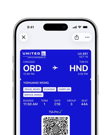 Den øverste halvdel af en iPhone-skærm viser et digitalt id, der er gemt i Wallet-appen