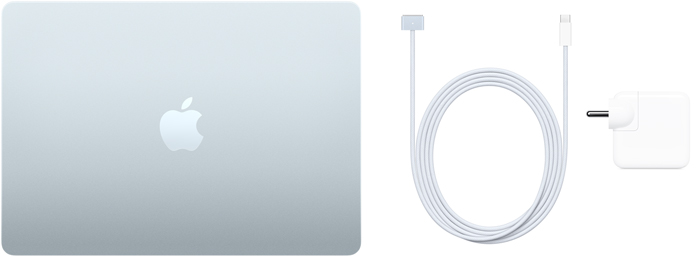 13″ MacBook Air, USB-C to MagSafe 3 Cable and 30W USB-C Power Adapter