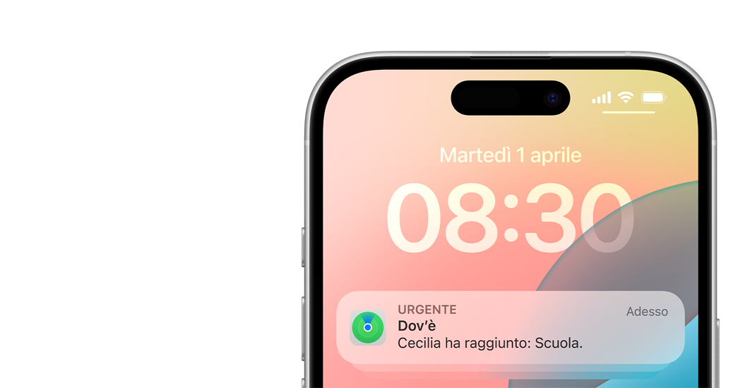Notifiche di arrivo a destinazione - Sai dove sono, prima di chiederlo.
