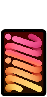 Front view of an iPad mini.