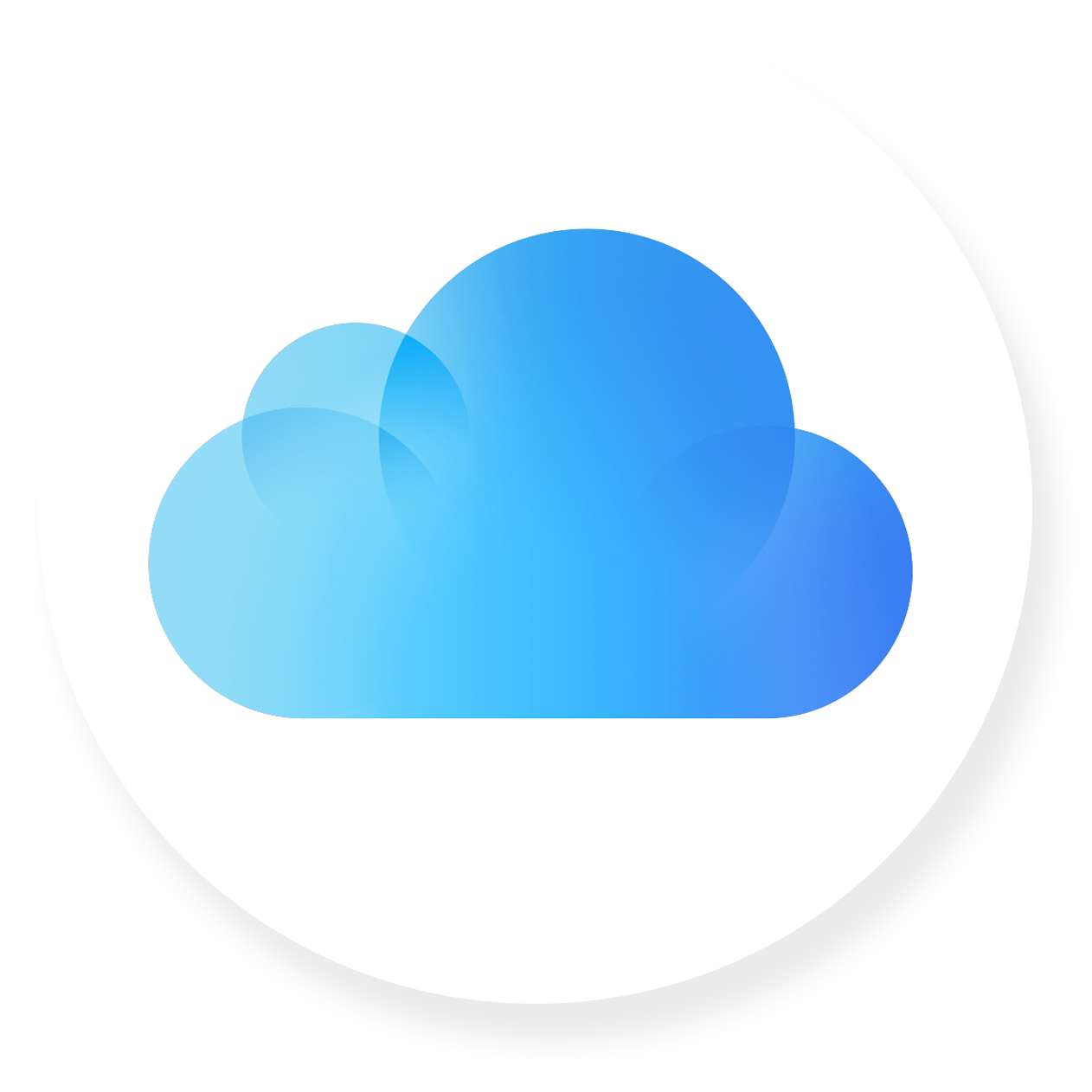 Icono del servicio de iCloud