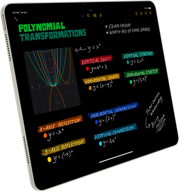 iPad Air en lumière stellaire